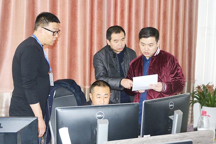 大庆市公安局网络警察分局莅临纳奇网络检查指导
